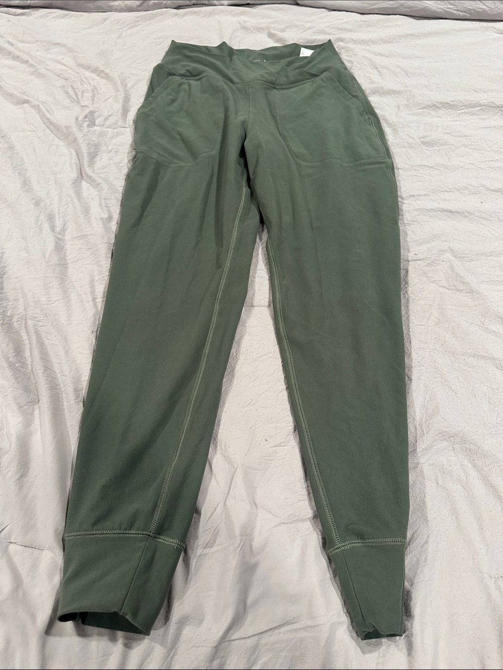 Abercrombie & Fitch woman Dark Olive Leggings